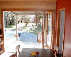 wooden bifold doors