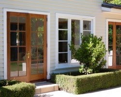 wooden french doorss christchurch